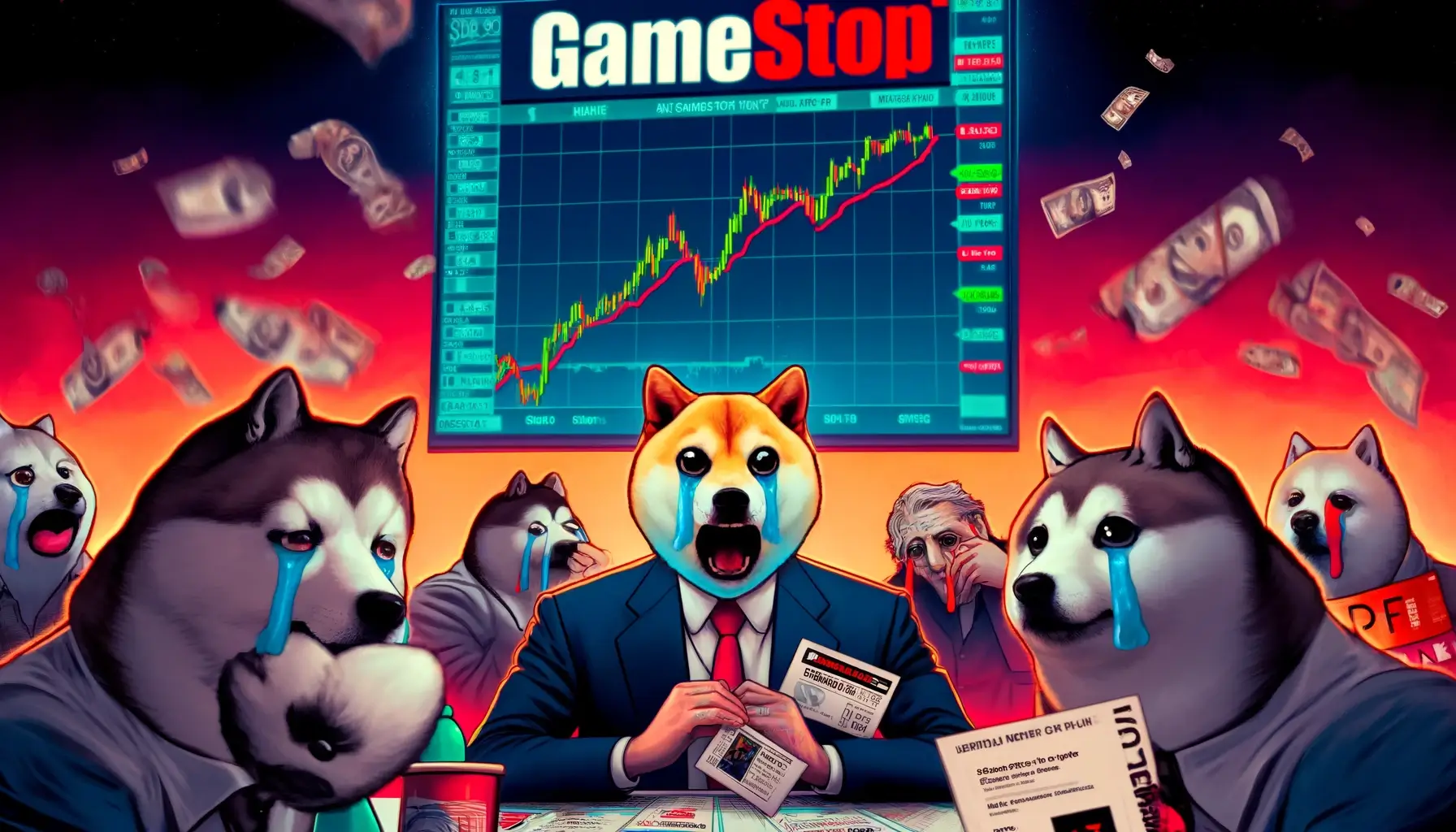 Meme Sector Experiencing Sharp Sell-off as GameStop Losses Continue
