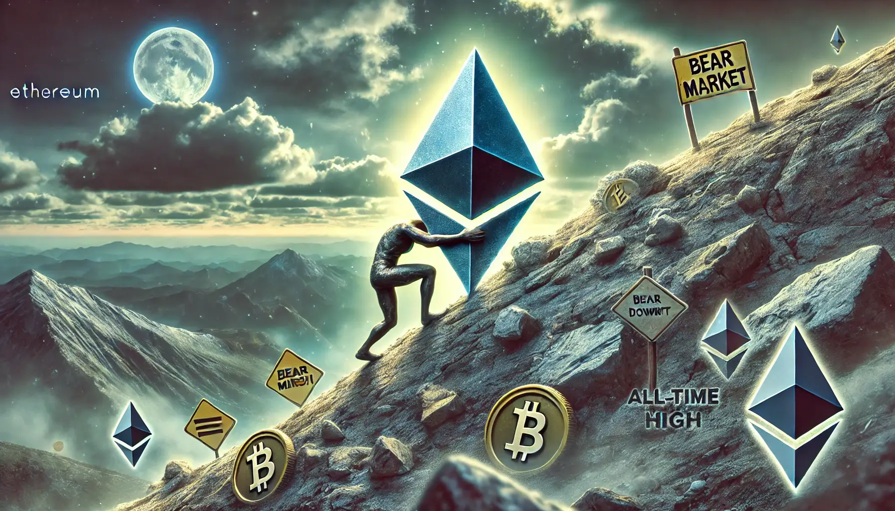 Ethereum Facing High Odds Against Reaching All-Time High in 2024