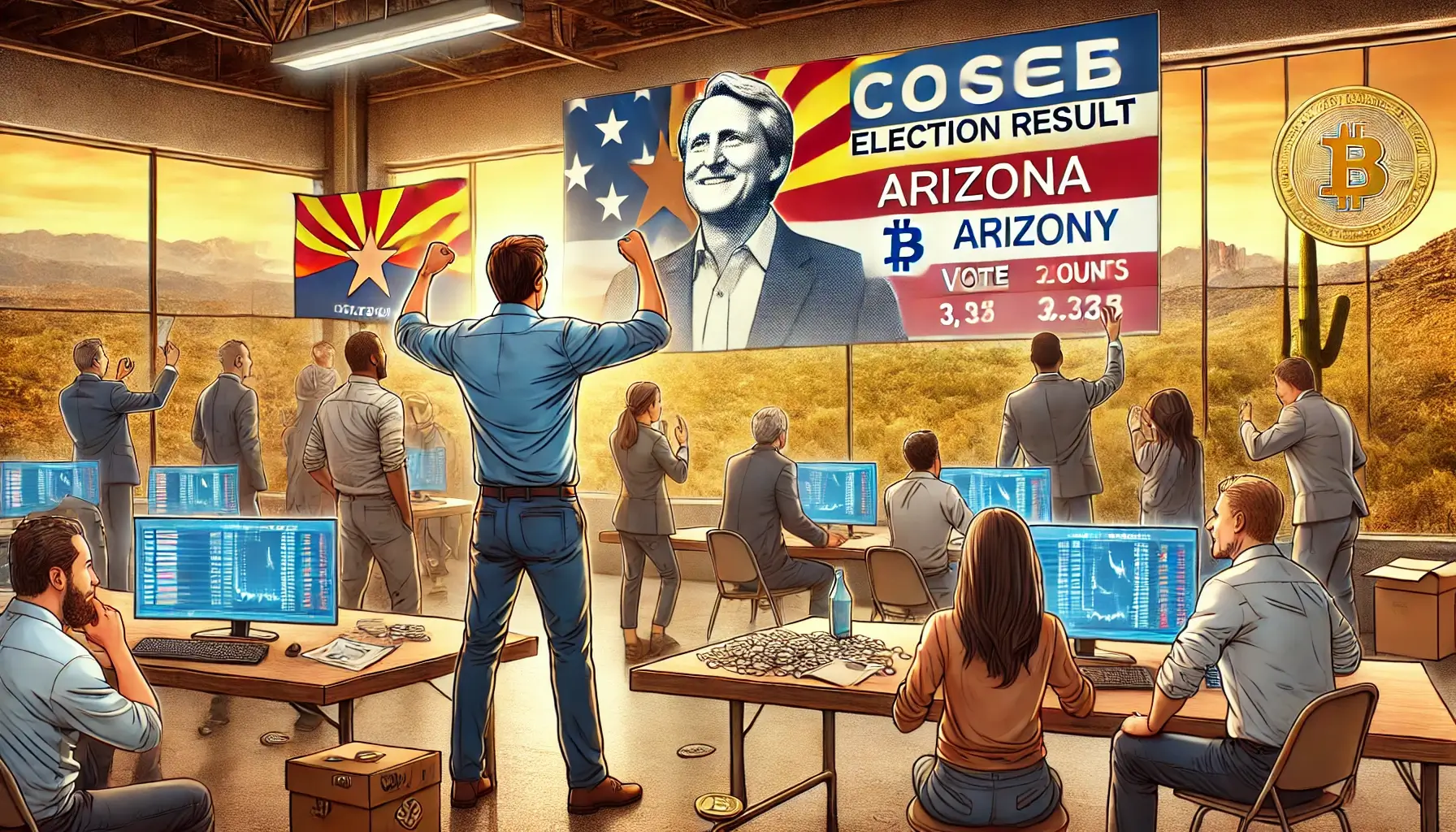 Crypto-Backed Candidate Wins Arizona Primary by Just 39 Votes