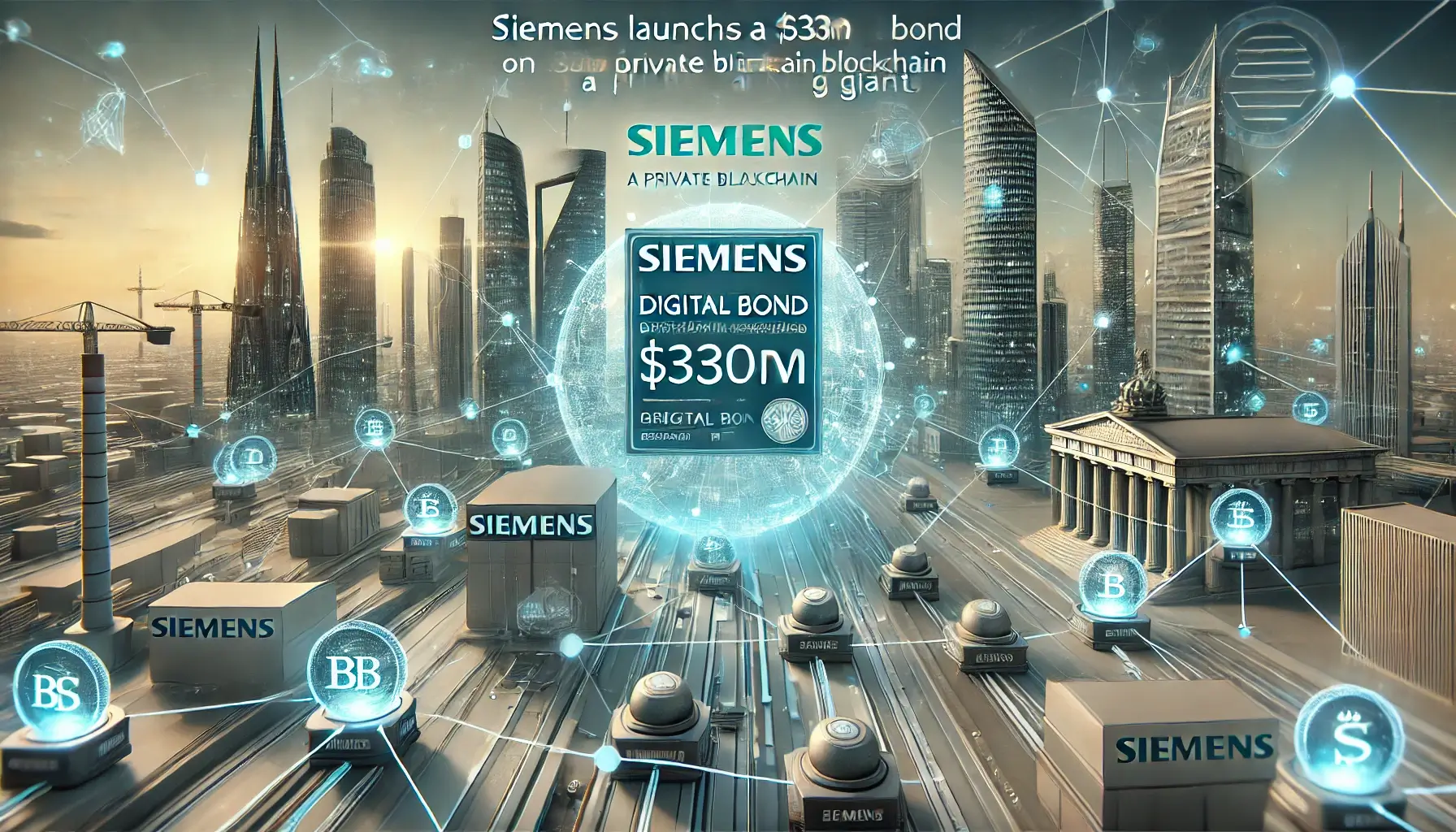 Siemens Launches $330M Digital Bond on Private Blockchain with German Banking Giants