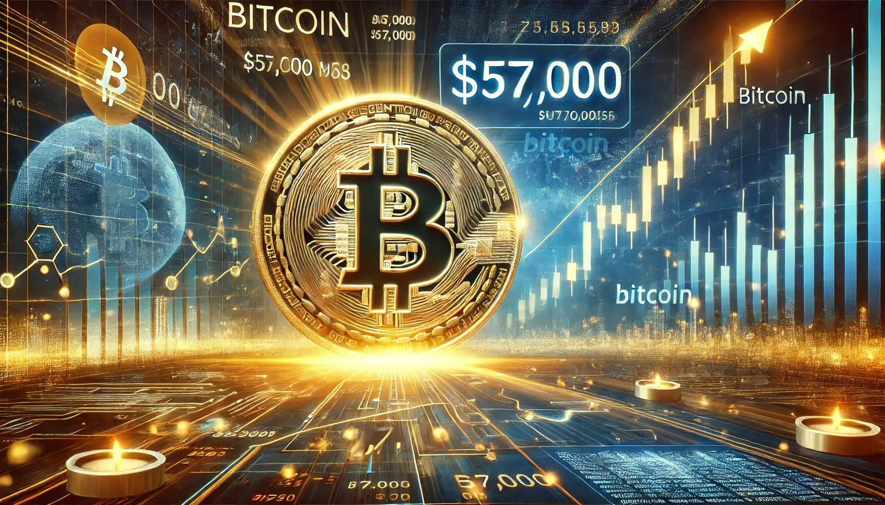 Bitcoin Tests $57,000 Amid Predictions of a Final Pullback Before Rally