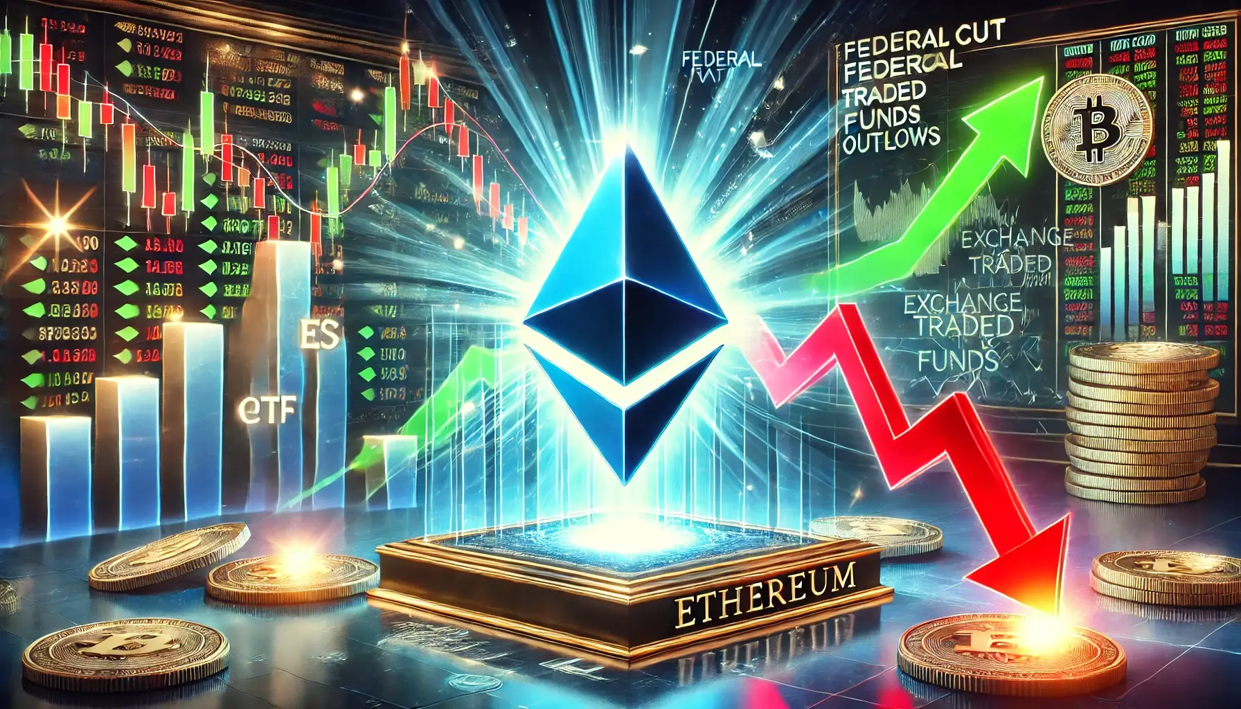 Federal Rate Cut Boosting Ethereum Rally While ETFs Face Outflows