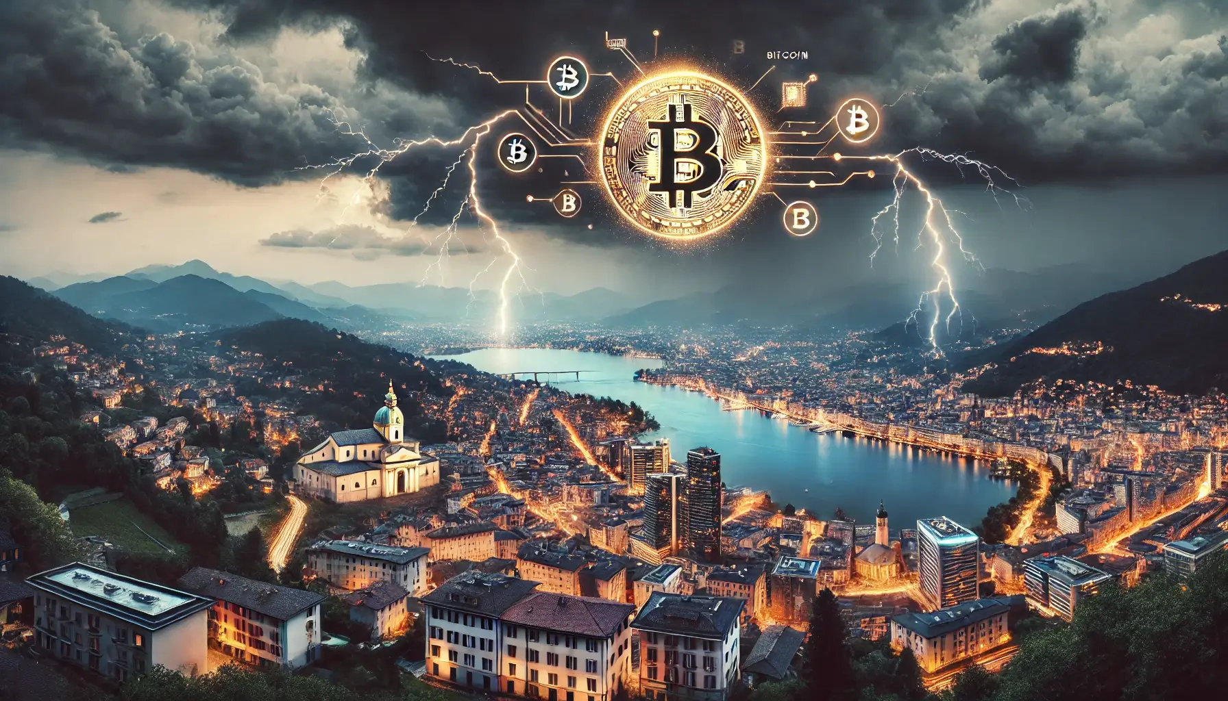 Thunderstorm Event in Lugano Highlighting Bitcoin’s Financial Evolution