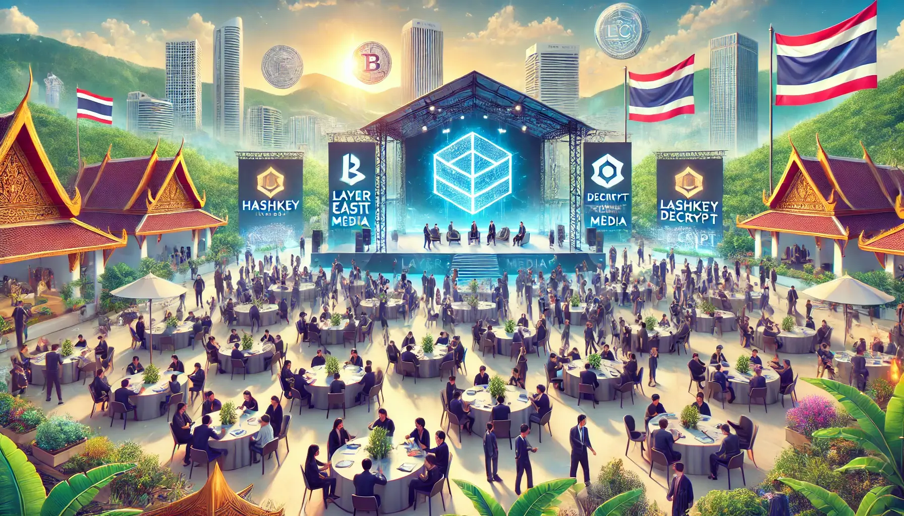 HashKey Capital and Decrypt Launch Layer East Media at Thailand Blockchain Week