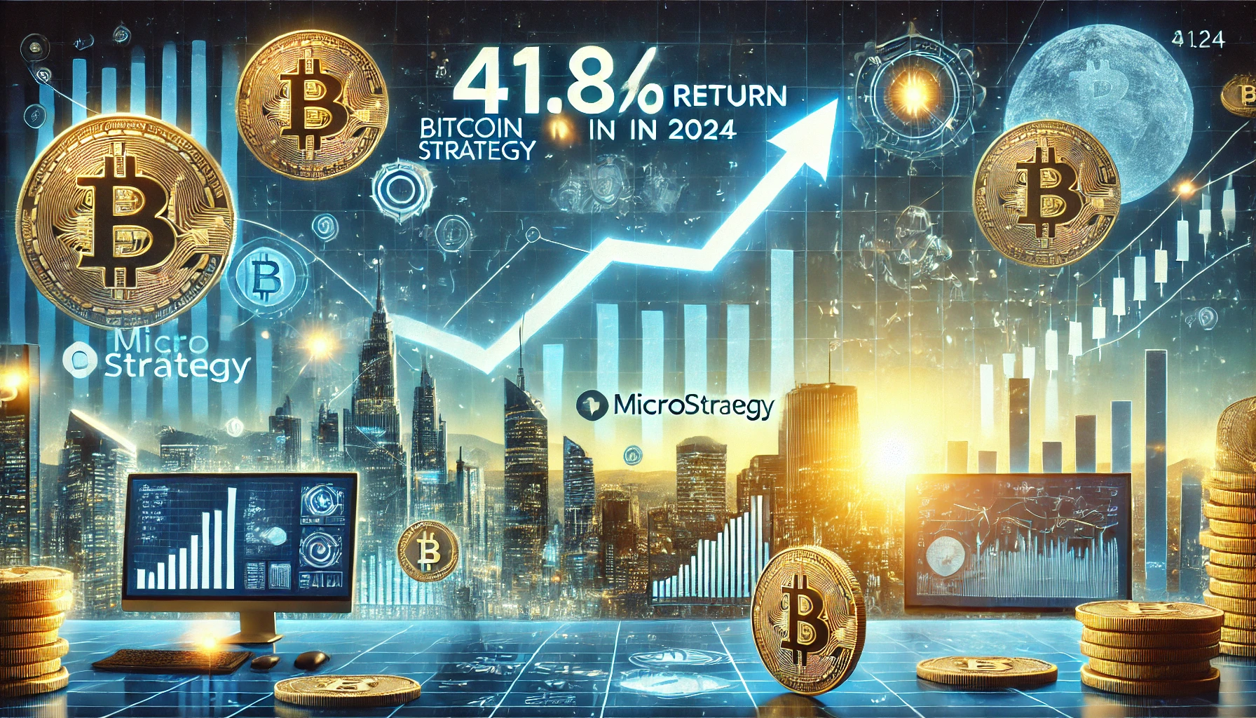 MicroStrategy’s Bitcoin Strategy Delivers 41.8% Return in 2024