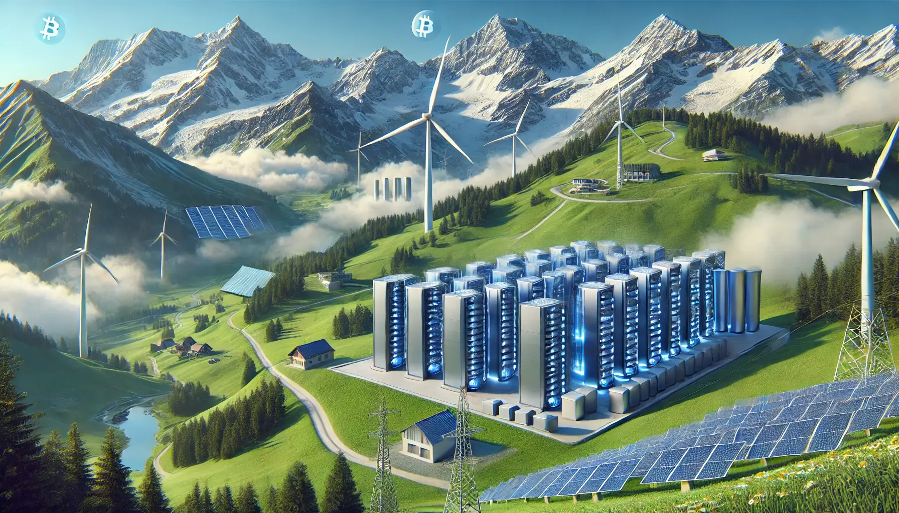 Canton of Bern Explores Bitcoin Mining for Grid Stability